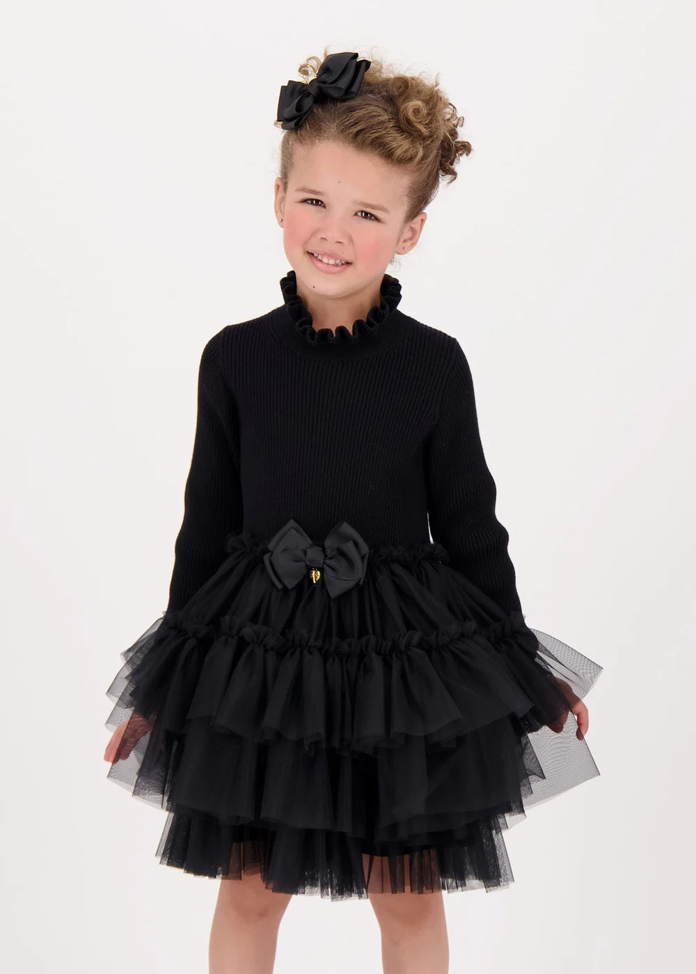 Elin Tulle Dress Black